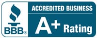 BBB Accredited Business A+ Rating