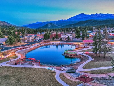 Professional roofer repairing a roof in Woodland, CO