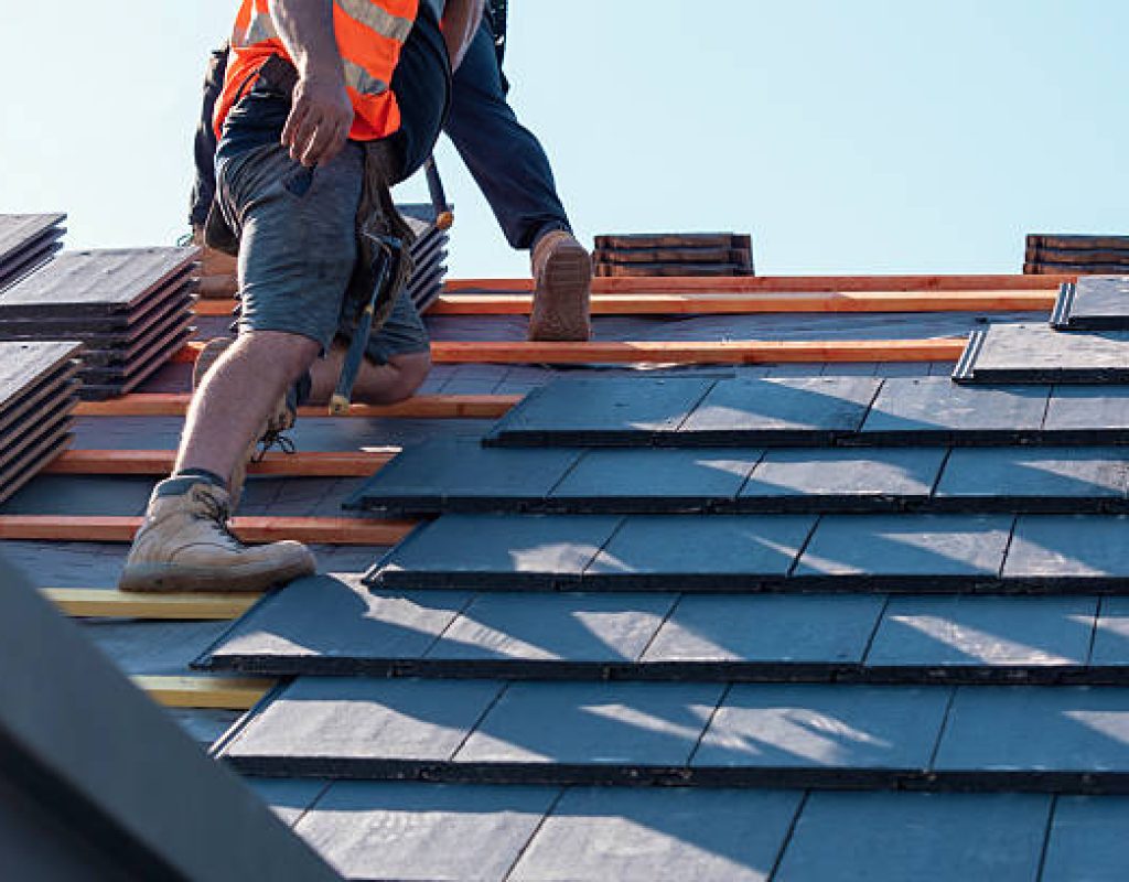 new residential roof installation in Golden neighborhood