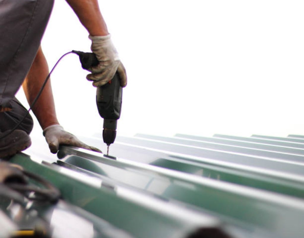 roof installation crew working on Golden Colorado home